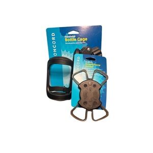 Bike Accessories Set Bike Water Bottle Cage & Universal Stretch Phone Holder